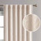 Creative Home Ideas Cortinas Opacas (2 Paneles, 50 x 108 Pulgadas, champán) para oscurecer la habitación, con Aislamiento térmico y 2 alzapaños, Cortinas de Ventana Collins para Dormitorio, Sala de