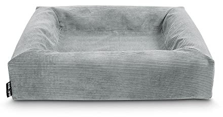 Bia bed Rib hoes hondenmand grijs
