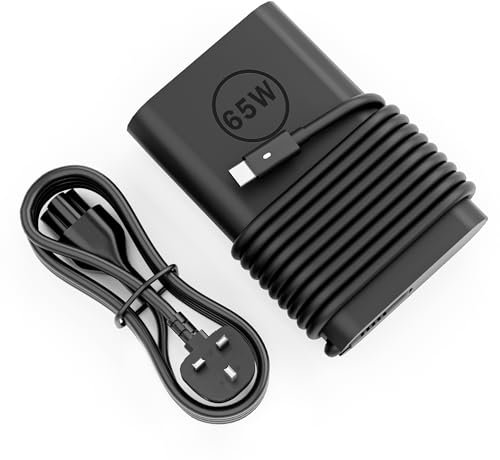 SKOTSLYE 65W 45W USB-C Type C Laptop Charger Compatible with Dell Latitude 5420 5430 5520 5320 7420 7430, XPS 13 9250 9360 9365 9370 9380 9350 9550, Chromebook 3100 3400 5190 AC Adapter