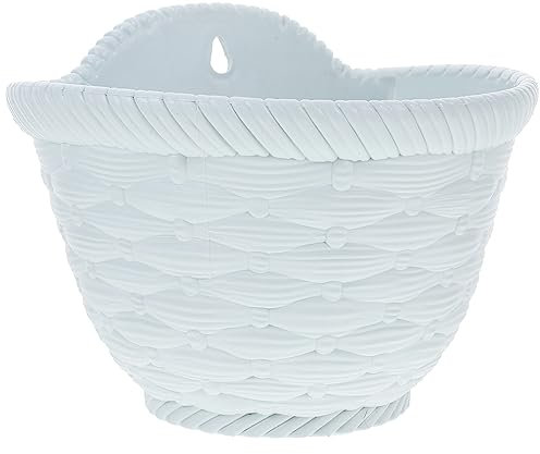Yardwe Porte-Fleurs Mural Tressé pour Plantes Suspendues Pot Décoratif Extérieur Et Intérieur pour Balcon Et Jardin Élévation Esthétique De Votre Espace