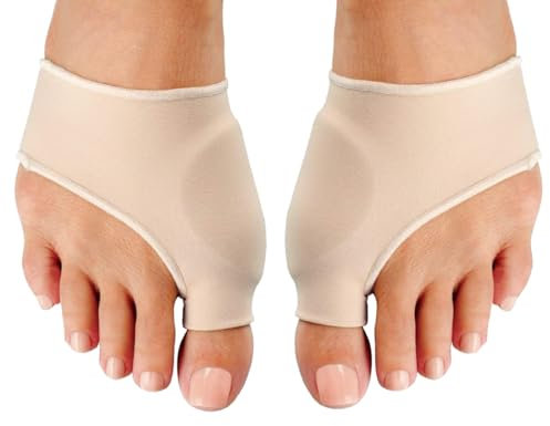 CRLLDPM 2 Pezzi Correttore Alluce Valgo tutore alluce valgo giorno e notte fascia alluce valgo Cuscinetti Metatarsali per donne e uomo