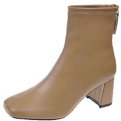 Generisch black week angeboteCowboystiefel Damen Casual Langschaft Boots Winterschuhe Damen Flach Rutschfeste Laufsohle Elegant Klobiger Blockabsatz barfußschuhe damen sale