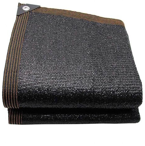 PanHuiWen Voile D'Ombrage 4x3 Mat Voile D'Ombrage A Planter Voile Dombrage Filet D'Ombrage pour Jardin, La Couverture VéGéTale Noir,6x7m