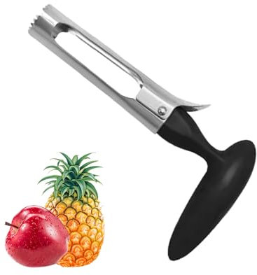 Apfelentkerner Apfelausstecher Edelstahl,Apfelkernausstecher mit ABS-Griff,Apple Core Entferner,Edelstahlklinge Lebensmittelqualität,Apfelstecher für Birnen/Paprika/Fuji/äpfel/Granatapfel/Pepper Küche