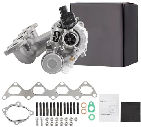 GYTTAK Motor-Turbolader Kompatibel Mit VW Für Golf-5 1.4 TSI 140 PS 170 PS 2005 2006-2009 Für Golf-6 1.4 TSI 160 PS BWK 2008 Für Polo-5 1.4 TSI 180 PS 2010 Turbolader