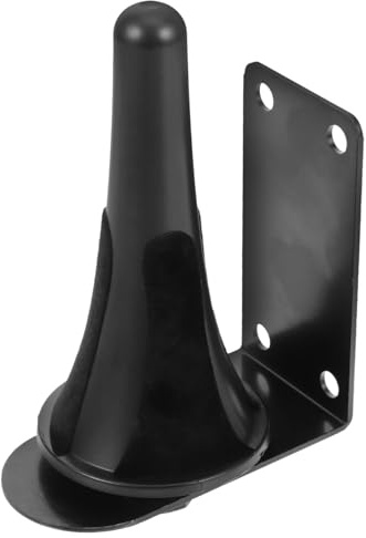 LOLIPPYY Support de Noir Métal Trompette Installation Mural et Gain Facile Place, pour Petites Trompettes et Instruments à Vent