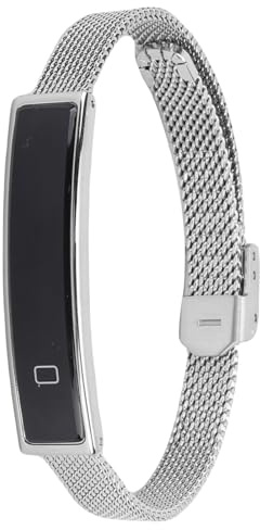 SENECESLI Sleep & Fitness Tracker, Smart Bracelet for Women with Multiple Sports Modes, Bluetooth Phone Remote Shutter (Silver)