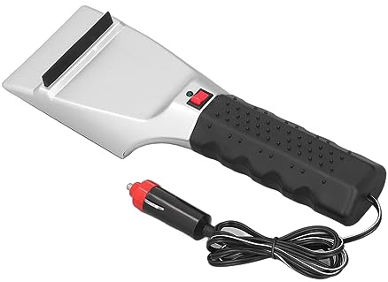 Yechiry Electric Window Ice Scraper Durable Heated Snow Shovel Clears Ice Fast and Safe for Winter Driving