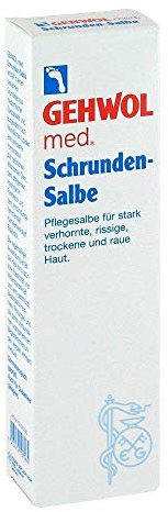 GEHWOHLmed® Schrundensalbe 125ml - Pflegesalbe für stark verhornte, rissige, trockene und raue Haut