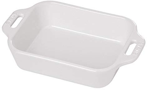 SCHOTEL RECHTH 14X11-0,4 L WEISS CERAMIC BY STAUB 40511-142 (2)