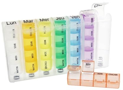 Estipharm Pilulier Plat 7 Jours