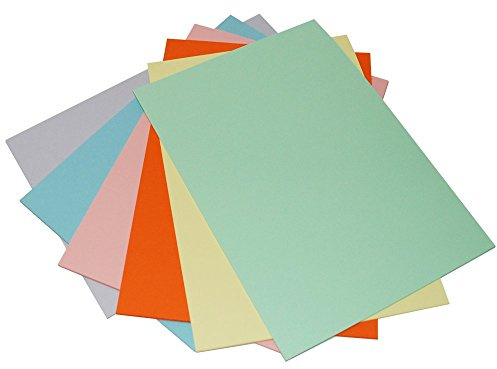 Craft UK 2179 A4 Pastell Rainbow Karte – Mehrfarbig