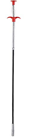 Faderr Claw Pick Up Tool, Flexible Grabber with 4 Claws Extra Long Retractable Claw Retriever Stick, for Litter Toilet Drains Pick Up Bendable Hose(size:2m)