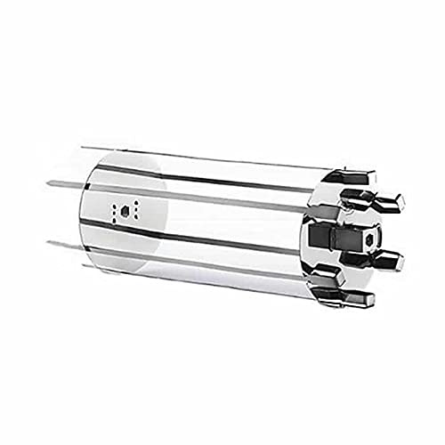 TEXAS CLUB Rotating 6Pcs BBQ Kebab Rotisserie Skewers Set I Barbecue Skewers