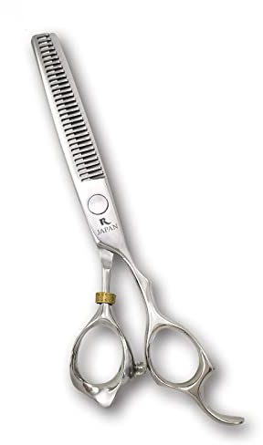 ROMONIX Ciseaux Coiffure Desepaissir Professionnel Ciseau Effileur Ciseaux de Coiffure, Acier Inoxydable de Haute Qualité 6 Pouces Fabriqué au Japon Fait à la main