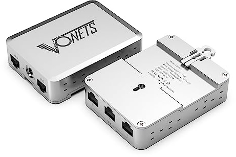 VONETS VSP500 Gigabit 5 Ports PoE Switch mit 4 x PoE Out, 1 x Uplink, Ethernet Switch/Netzwerk Switch IEEE/PoE Switches 802.3at/af für PoE Extender Netzwerk Port, Gigabit Ethernet Switch Plug and Play