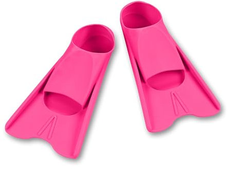 DRUNA Pinne per Nuoto, Immersioni e Allenamento in Piscina Pinne corte Unisex (Rosa, 40/41)