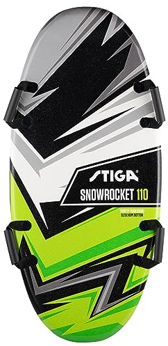 STIGA Slittino Foamboard Snowrocket Speed, per la Neve - 110 cm Verde