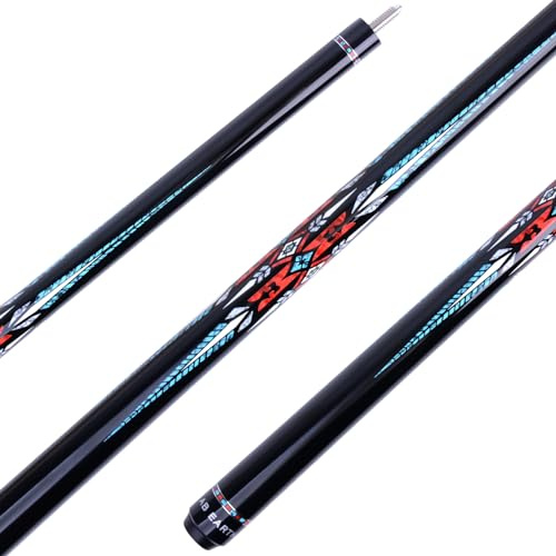 AB Earth 36”/42”/48” Canadian Maple Billiard Short Pool Cues for Tight Places (42)
