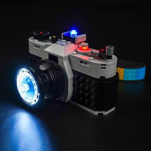 Led Licht Set für Lego Retro Camera 31147 (Kein Lego), Dekorationsbeleuchtungsset für Lego Retro Camera Kreative Spielzeug - Standard Version