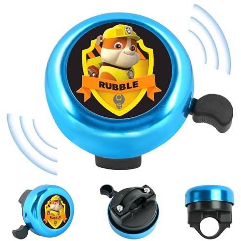 SHANKAM Fahrradklingel Kinder, Fahrradglocke Kinder, Klingel Fahrrad Kinder, Klingel Kinderfahrrad, Blau, Kinderfahrrad zubehör für Jungen, Mädchen, Kinderfahrrad