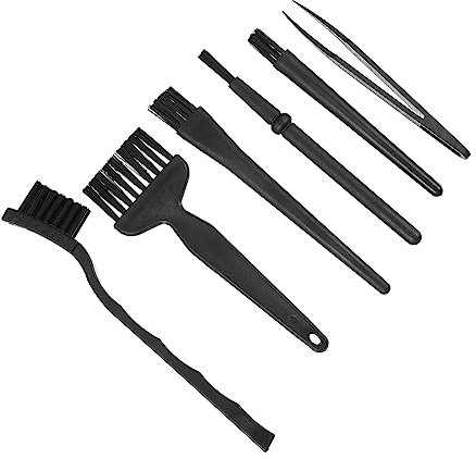 Veemoon 6piezas Cepillo De Limpieza De Teclado Kit De Limpieza Electrónico De Cepillos para Pc y Teclados Antiestático