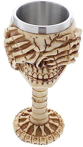 Ciieeo Cocktail Crâne Halloween Gobelet Crâne Pour Tasse à Café Ou Thé Coupe Décoration Fête Halloween