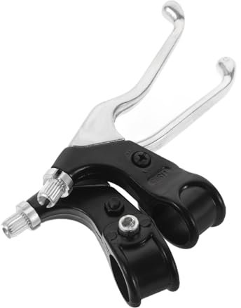 SKISUNO 2stücke Aluminium Bremshebel Reichweite Robust Für Mountainbike Bremse Starke Bremskraft Sicherer Halt Fahrrad Bremsgriff Ersatz Für Handbremshebel