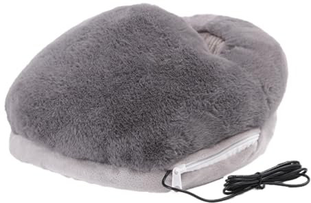 Lbvzxkad Elektrischer USB-Fußwärmer, Heizung mit Konstanter Temperatur, Weiche Gänsedaunen, Ideal für Schlafzimmerkomfort im Winter A