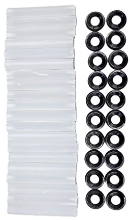 Bisagra de puerta de garaje de 70 mm, fundas de rodillo silenciosas, piezas de repuesto para rieles de garaje con rodamientos de precisión para rodillos estándar de alta carga