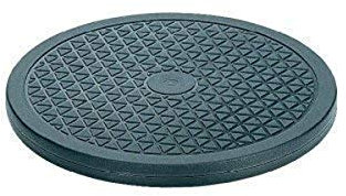 Twister - Plato Giratorio (250 x 17 mm), Color Negro