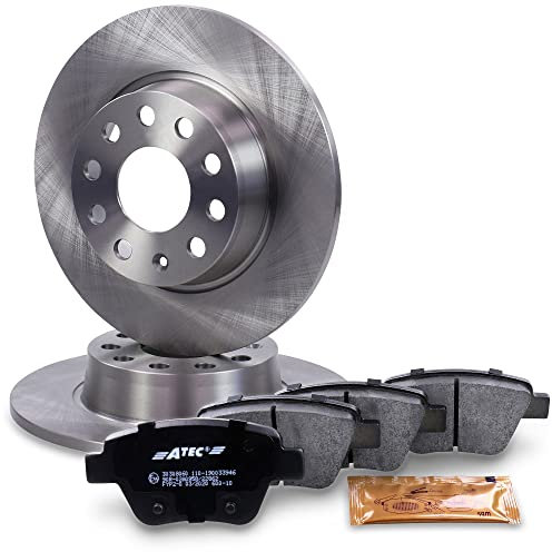 BESTPRICE Bremsenset Hinterachse inkl. Bremsscheiben Ø 272 mm Voll + Bremsbeläge hinten