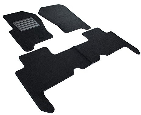 MDM SP-1814 Fußmatten Velours Autoteppich passend für Land Rover Range Rover Sport 2005>2013 / Discovery III / IV 2004>2014, black