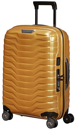 Trolley Rigido 55cm 4 Ruote Cabina Espandibile | Samsonite Proxis | CW6001-Honey Gold