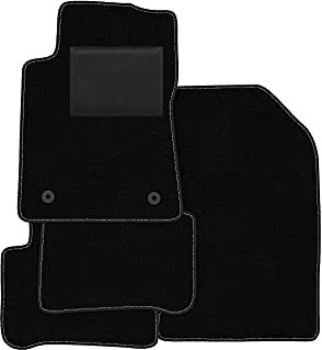 Fußmatten kompatibel mit Citroen C3 2016-2024, personalisiertes Auto-Fußmatten-Set, Teppich-Fußmatten-Set