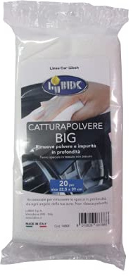 TALARICO 20 PANNI MULTIUSO BIANCHI AUTO CATTURA POLVERE BIG pulizia 14808