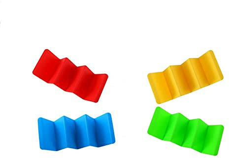 Mexican Roll Rack Taco Holder Stand Pizza Pie Display for Taco Shells Large Taco Tray Plates Holds