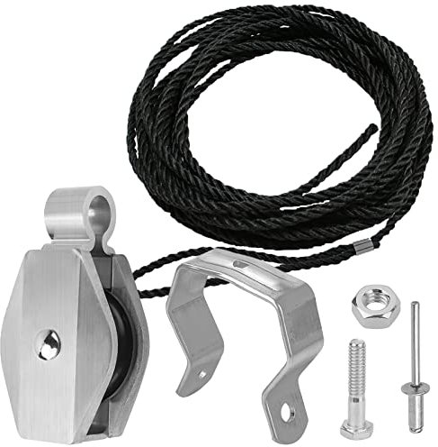 Werner Aluminum & Fiberglass Extension Ladder Rope & Pulley Kit - Replacement for Werner 31-12 & AC30-2