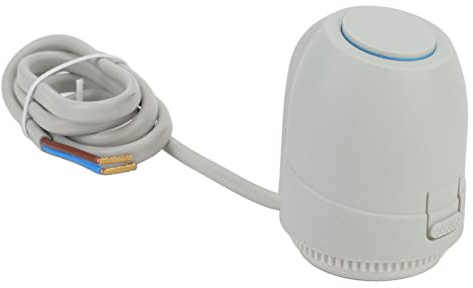 PenRux Attuatore Termico Elettrico 230 V, Installazione Semplice, Interruttore Pratico e Conveniente, IP54 Impermeabile - Valvola di Riscaldamento a Pavimento con Materiale PC di Alta
