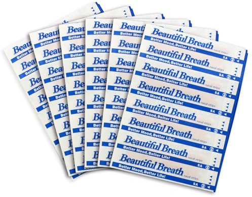 MYMULIKE Nasenpflaster, 300 Stück Nasenstrips, Nasenstrips Größe l (66 x 19 mm), Nasal Strips