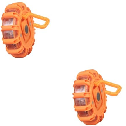 GLEAVI Lot De 2 Feux Clignotants Durgence À Led Pour Voiture Sécurité Routière