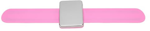 LetCart Handgelenknadelkissen, magnetisches Nähnadelkissen, Handgelenkband, starker Magnet-Silikon-Armband, Rosa, Handarbeits-Styling