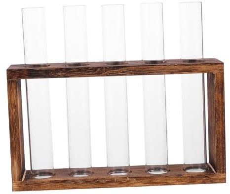 KITANDOVE Reagenzglasvase Glasvasen Für Zuhause Hydrokultur-reagenzglas Blumentopf Aus Glas Hydrokultur-pflanzgefäß