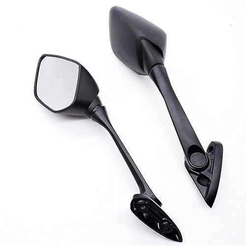 Retrovisore Per Per TMAX 500 2001 2002 2003 2004 2005 2006 2007 Moto Sinistra E Destra Specchio Scooter Specchio Accessori Moto Specchietto Retrovisore(Black)