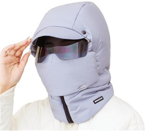 Sturmhaube Winter, Unisex Sturmhaube Winter Thermo Atmungsaktiv Sturmhauben Winddicht Warm Skimaske Motorrad Fahren Balaclavas Für Herren Und Damen