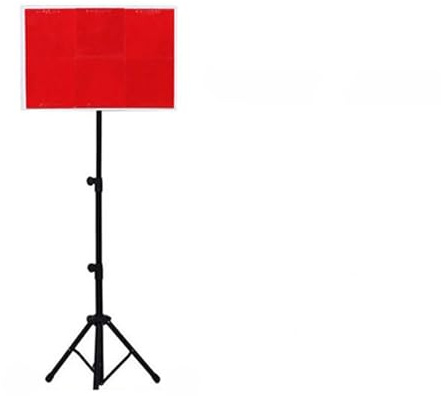 NJIEzhao Tischtennis Rebound Board Ping Pong Springback Maschine Einzel Selbststudium Trainer Pingpong Training Sport Übung Table Tennis Return Board(Red)
