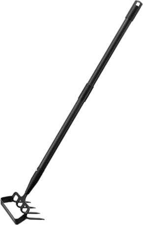 Angoily Azada De Arrastre Rastrillo para Césped Acero Inoxidable Herramienta Profesional