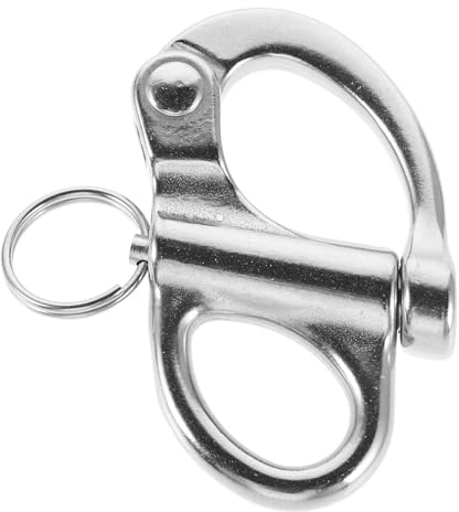 VICASKY 316 Stainless Steel Fixed Spring Snap Shackle Marine