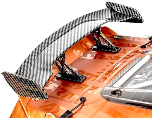 Tail Rear Wing for Arrma 6S 1/7 Felony,Plastic Rear Spoiler Upgrades Replace Parts for RC Vehicle Scale Accessories ARA480041(1/7 6S Felony-Original Size Style)
