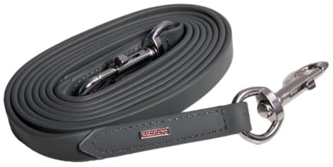 Karlslund SuperStrap-Zügel, Kohlegrau, chrom